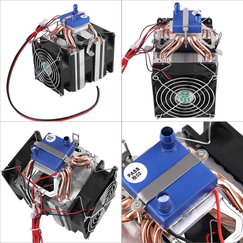 Hilitand DC 12V Thermoelectric Cooler Peltier System Semiconductor Refrigeration Water Chiller Cooling Device for Fish (180W for 40L) - Image 5